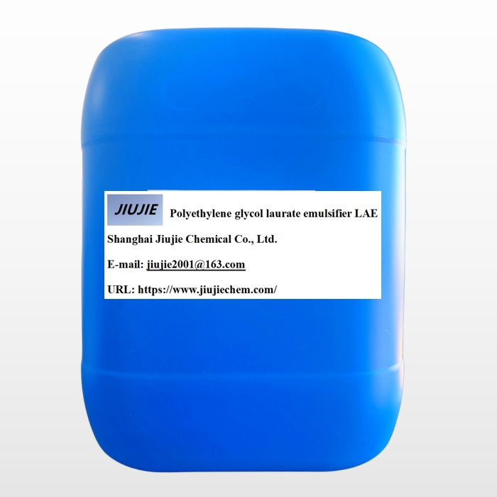 Polyethylene glycol laurate emulsifier LAE